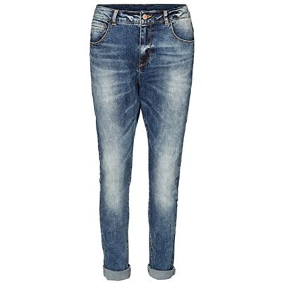 VERO MODA Ladies Boyfriend Jeans Vmmaxi Lw Antifit Clean Dk Jeans Blue 30W/34L VERO MODA Ladies Boyfriend Jeans Vmmaxi Lw Antifit Clean Dk Jeans Blue 30W/34L