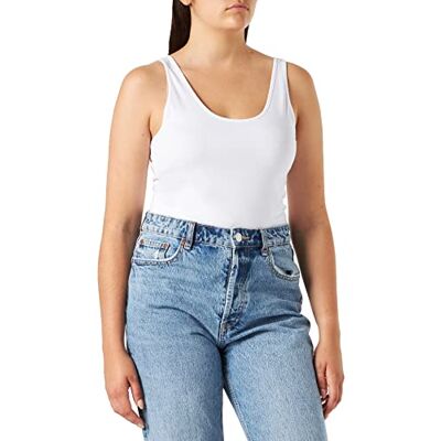 VERO MODA Women's VMMAXI MY SOFT UU TANK TOP NOOS Vest, White (Bright White), 34 (Manufacturer size: X-Small) VERO MODA Women's VMMAXI MY SOFT UU TANK TOP NOOS Vest, White (Bright White), 34 (Manufacturer size: X-Small)