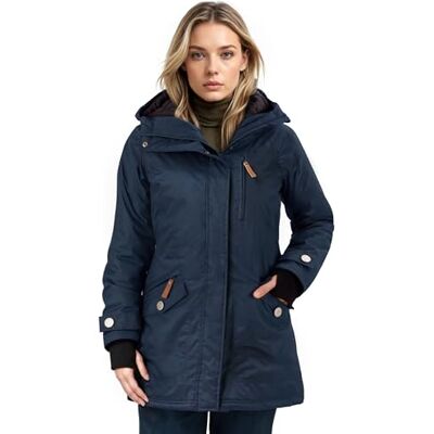 berydale Women's Hooded Parka with Thumb Loops, 42 berydale Women's Hooded Parka with Thumb Loops, 42