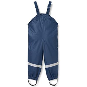 Playshoes Rain Dungarees Textile Lining Easy Fit Boy's Trousers Navy, 2-3 Years (Manufacturer size :98 cm) Playshoes Rain Dungarees Textile Lining Easy Fit Boy's Trousers Navy, 2-3 Years (Manufacturer size :98 cm)