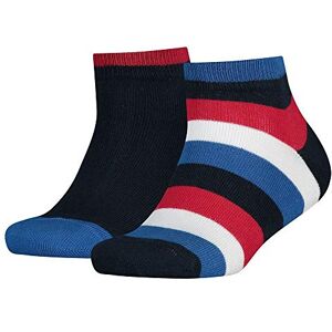 Tommy Hilfiger TH Kids Unisex Children's Socks, Basic Stripe Quarter 2P Socks, Pack of 2 27-30 Tommy Hilfiger TH Kids Unisex Children's Socks, Basic Stripe Quarter 2P Socks, Pack of 2 27-30