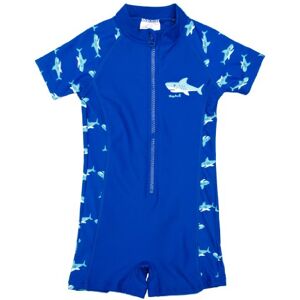 Playshoes Sun Protection Shark Swim Shorts, Blue, 3-4 Years Playshoes Sun Protection Shark Swim Shorts, Blue, 3-4 Years