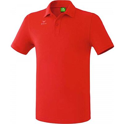 Erima Kid's Casual Basics Teamsports Polo Shirt, Red, Size 164 Erima Kid's Casual Basics Teamsports Polo Shirt, Red, Size 164