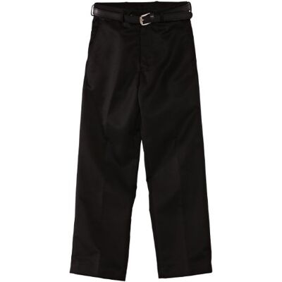 Banner Boy's Falmouth Flat Front with Fly School Trousers, Black, W32/L30 (32IN/30IN) Banner Boy's Falmouth Flat Front with Fly School Trousers, Black, W32/L30 (32IN/30IN)