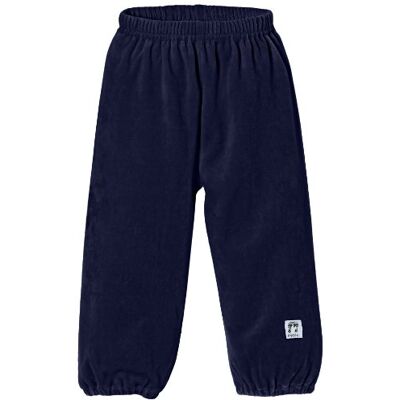 pippi Boy's Velour Sweat Solid Trousers, Blue (Dark Navy), 3 Months (Manufacturer Size:62) pippi Boy's Velour Sweat Solid Trousers, Blue (Dark Navy), 3 Months (Manufacturer Size:62)