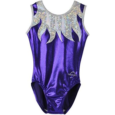 Obersee Girls' Gymnastics Leotard, purple Obersee Girls' Gymnastics Leotard, purple
