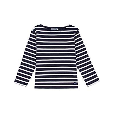 Armor-lux Armor Lux Unisex Baby K1866 T-Shirt, Bleu (600 Navire/Blanc), 10 Years Armor-lux Armor Lux Unisex Baby K1866 T-Shirt, Bleu (600 Navire/Blanc), 10 Years