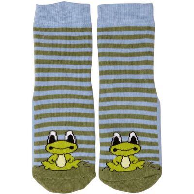 Country Kids Baby Slipper Sock Frog (Green), (Size:3-5 Years) Country Kids Baby Slipper Sock Frog (Green), (Size:3-5 Years)