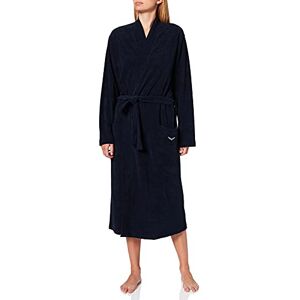 Trigema Damen Leichter Bade-/Hausmantel Dressing Gown, Blu (blau 046), XL/52 Trigema Damen Leichter Bade-/Hausmantel Dressing Gown, Blu (blau 046), XL/52