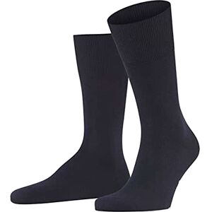 FALKE Airport New Wool Cotton Men's Socks Black White Many Other Colours Reinforced Men's Socks without Pattern Breathable Thick Plain, 1 Pair, Blue (Dark navy 6370), 45-46 FALKE Airport New Wool Cotton Men's Socks Black White Many Other Colours Reinforced Men's Socks without Pattern Breathable Thick Plain, 1 Pair, Blue (Dark navy 6370), 45-46