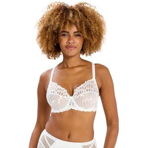 Sans Complexe Women's Plain unicolor Underwired Bra White Ivoire 40DD (Brand size: 90/105D) Sans Complexe Women's Plain unicolor Underwired Bra White Ivoire 40DD (Brand size: 90/105D)