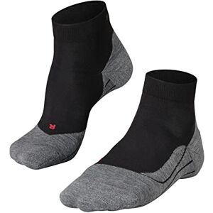 FALKE RU4 Women's Short Running Socks, Cotton Blend, Pack of 1 Colours, US Sizes 2 8 With Medium Padding, Moisture-Regulating, Quick-Drying, Cushioning Effect, black, 37-38 FALKE RU4 Women's Short Running Socks, Cotton Blend, Pack of 1 Colours, US Sizes 2 8 With Medium Padding, Moisture-Regulating, Quick-Drying, Cushioning Effect, black, 37-38