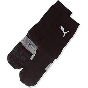 PUMA Men's Match Crew Socks Black black/white PUMA Men's Match Crew Socks Black black/white