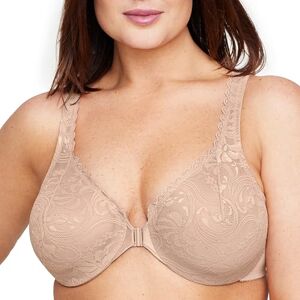 Glamorise Women's Full Coverage Bra, coffee, 85E Glamorise Women's Full Coverage Bra, coffee, 85E