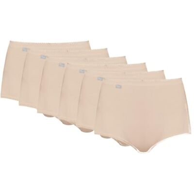 Playtex Women's Pure Cotton Brief, Beige (Skin), Size 12 (Manufacturer Size:Medium) ,Pack Of 2 (3 units each) Playtex Women's Pure Cotton Brief, Beige (Skin), Size 12 (Manufacturer Size:Medium) ,Pack Of 2 (3 units each)