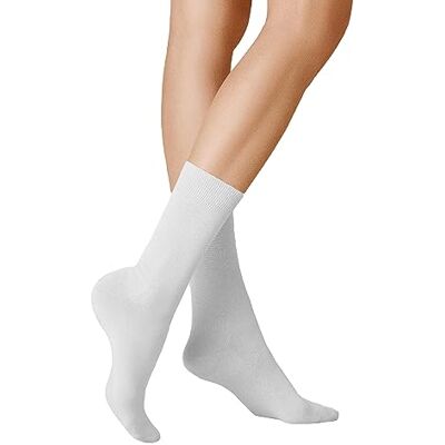 Kunert Liz 0010 Women's Socks Pressure-free Waistband White 39-42 Kunert Liz 0010 Women's Socks Pressure-free Waistband White 39-42