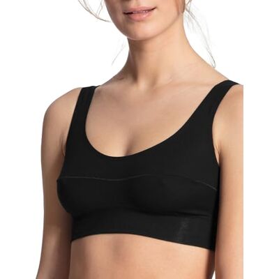 Calida Damen 2138 Elastic Bustier, Schwarz (Schwarz 992), 44-46 EU Calida Damen 2138 Elastic Bustier, Schwarz (Schwarz 992), 44-46 EU