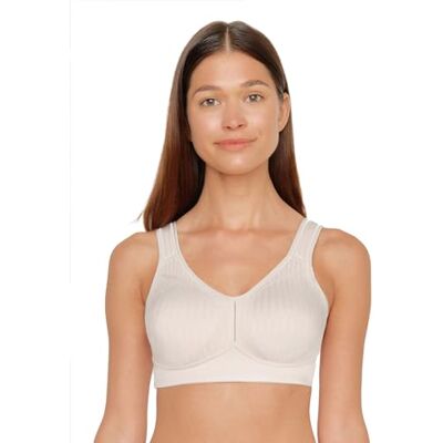 Susa Women's Entlastungs-BH Ohne Bügel Cremona 7761 Comfort Plus Wireless Bra, Brown (Nude 249), 38DD Susa Women's Entlastungs-BH Ohne Bügel Cremona 7761 Comfort Plus Wireless Bra, Brown (Nude 249), 38DD