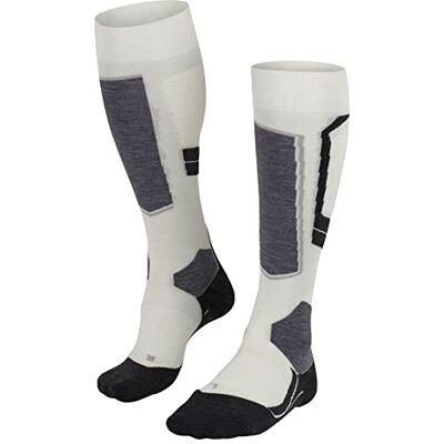 FALKE SK 4 women's ski socks, white, 41-42 FALKE SK 4 women's ski socks, white, 41-42