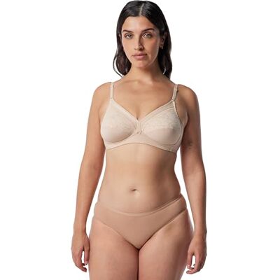 Triumph Women's Formfit N X Underwired Bra without Padding Adjustable Straps 80B Skin Triumph Women's Formfit N X Underwired Bra without Padding Adjustable Straps 80B Skin