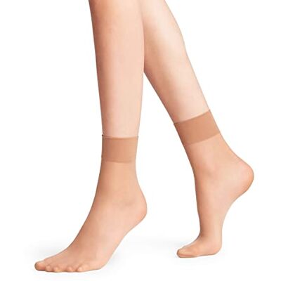 FALKE Women's 20 DEN Calf Socks Beige 7 FALKE Women's 20 DEN Calf Socks Beige 7
