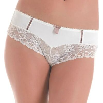Cache Coeur Women's Lisa Boy Shorts, Off-White (Pearl), Size 10 (Manufacturer Size:Small) Cache Coeur Women's Lisa Boy Shorts, Off-White (Pearl), Size 10 (Manufacturer Size:Small)