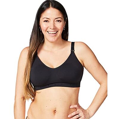 Cake Maternity Cake Lingerie Women's Rock Candy Seamless Nursing Bra, Black, 38C (Manufacturer Size:X-Large) Cake Maternity Cake Lingerie Women's Rock Candy Seamless Nursing Bra, Black, 38C (Manufacturer Size:X-Large)