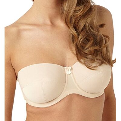 Panache Women's Evie Strapless Bra Nude 5320 Strapless 32D Panache Women's Evie Strapless Bra Nude 5320 Strapless 32D