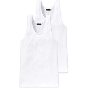 Schiesser Pack of 2 Men's Tank Top 103401 White Medium Schiesser Pack of 2 Men's Tank Top 103401 White Medium