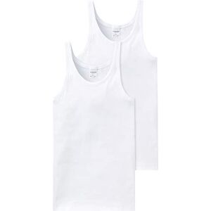 Schiesser Men's Jacke 0/0 Sleeveless Vest, Bianco (Weiß (100-weiss)), 9 (3XL) Schiesser Men's Jacke 0/0 Sleeveless Vest, Bianco (Weiß (100-weiss)), 9 (3XL)