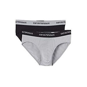 Giorgio Armani UNDERWEAR Men's 111321CC717 Sports Underwear, Multicolore (Nero/Grigio), Small Giorgio Armani UNDERWEAR Men's 111321CC717 Sports Underwear, Multicolore (Nero/Grigio), Small