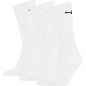 PUMA Herren sokker 3p Sportsocken, Weiß_02, 47-49 EU PUMA Herren sokker 3p Sportsocken, Weiß_02, 47-49 EU