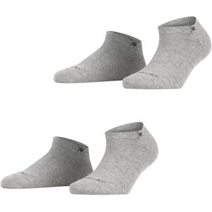 Burlington Women Everyday 2-Pack sneaker socks, 2 pairs, UK size 3.5-7 (EU 36-41), Grey, cotton mix Mixed colours, year round cotton quality Burlington Women Everyday 2-Pack sneaker socks, 2 pairs, UK size 3.5-7 (EU 36-41), Grey, cotton mix Mixed colours, year round cotton quality
