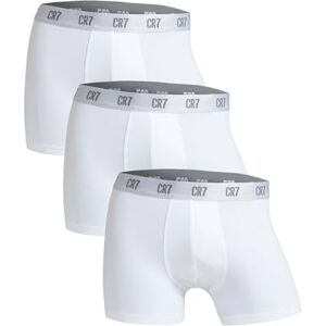 CR7 Cristiano Ronaldo Men's Tight-Fitting Boxer Shorts, white, xxl CR7 Cristiano Ronaldo Men's Tight-Fitting Boxer Shorts, white, xxl