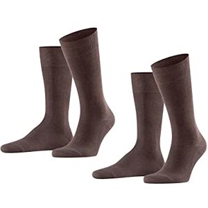 FALKE Men Swing 2-Pack socks, 2 pairs, UK size 5.5-8 (EU 39-42), Brown, cotton mix Double pack in skin friendly cotton, goes with any outfit FALKE Men Swing 2-Pack socks, 2 pairs, UK size 5.5-8 (EU 39-42), Brown, cotton mix Double pack in skin friendly cotton, goes with any outfit