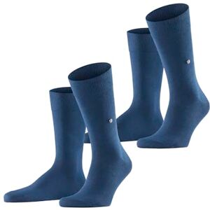 Burlington Men Everyday 2-Pack socks, 2 pairs, UK size 6.5-11 (EU 40-46), Blue, cotton mix Year round cotton quality, ideal for casual looks Burlington Men Everyday 2-Pack socks, 2 pairs, UK size 6.5-11 (EU 40-46), Blue, cotton mix Year round cotton quality, ideal for casual looks
