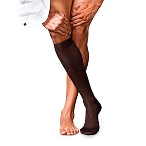 FALKE Men's No. 13 Finest Piuma Cotton Knee-High Socks, Brown, UK 8.5-9.5 (Size 43-44) FALKE Men's No. 13 Finest Piuma Cotton Knee-High Socks, Brown, UK 8.5-9.5 (Size 43-44)