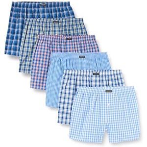 Lower East Men's American Boxer Shorts, Pack of 6, Business), Size Medium. Lower East Men's American Boxer Shorts, Pack of 6, Business), Size Medium.