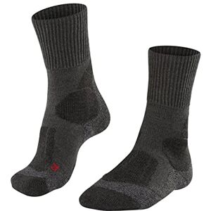 FALKE TK1 Men's Trekking Socks Hiking Socks, Wool Blend, 1 Pair, Various Colours, Sizes UK 6 -13, Regulates Moisture, Quick-Drying, Warming Effect, Heavily Padded, grey, 46-48 FALKE TK1 Men's Trekking Socks Hiking Socks, Wool Blend, 1 Pair, Various Colours, Sizes UK 6 -13, Regulates Moisture, Quick-Drying, Warming Effect, Heavily Padded, grey, 46-48