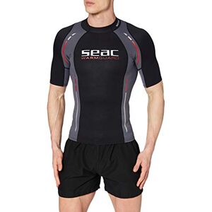 SEAC Men's Short Snorkeling Warm Guard Black/Grey/Blue Clear, X-Small SEAC Men's Short Snorkeling Warm Guard Black/Grey/Blue Clear, X-Small