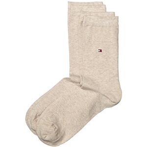 Tommy Hilfiger Women's Casual Socks (Pack of 2) (Socks Casual Socks) Light beige melange Not Applicable 100 DEN, size: 35-38 Tommy Hilfiger Women's Casual Socks (Pack of 2) (Socks Casual Socks) Light beige melange Not Applicable 100 DEN, size: 35-38