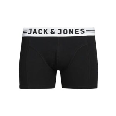 JACK & JONES Jack and Jones Men's Sense Trunks Core 1-2-3 2014 Boxer Shorts, Black, Large JACK & JONES Jack and Jones Men's Sense Trunks Core 1-2-3 2014 Boxer Shorts, Black, Large