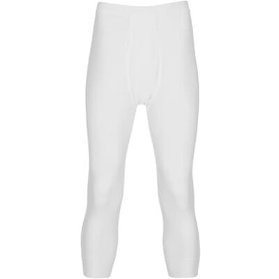 Trigema Men's Herren 3/4 Unterhose Doppelpack Thermal Bottoms, White-Weiß (Weiss 001), Medium Pack of 2 Trigema Men's Herren 3/4 Unterhose Doppelpack Thermal Bottoms, White-Weiß (Weiss 001), Medium Pack of 2