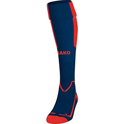 JAKO Men's Lazio Football Socks, Men, Stutzenstrumpf Lazio, Marine/flame JAKO Men's Lazio Football Socks, Men, Stutzenstrumpf Lazio, Marine/flame