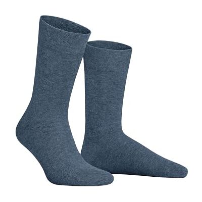 Hudson RELAX COTTON men's socks, men's cotton socks without elastic waistband, men's socks with reinforced sole (sporty, many colors) Quantity: 8 pairs, blue (navy mel. 0387), size. Hudson RELAX COTTON men's socks, men's cotton socks without elastic waistband, men's socks with reinforced sole (sporty, many colors) Quantity: 8 pairs, blue (navy mel. 0387), size.