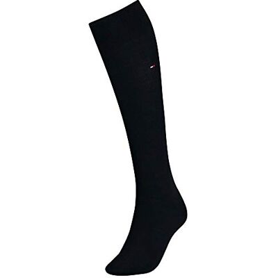 Tommy Hilfiger Women's TH WOMEN 98% COTTON KNEEHIGH 1P Calf Socks, Blue (Midnight Blue 563), 6/8 (Manufacturer size: 39-42) Tommy Hilfiger Women's TH WOMEN 98% COTTON KNEEHIGH 1P Calf Socks, Blue (Midnight Blue 563), 6/8 (Manufacturer size: 39-42)