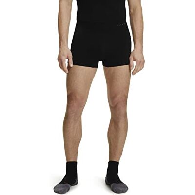 FALKE ESS Men Warm boxer shorts, Size S, Black, polyamide mix Sweat wicking, fast drying, protection in mild to cold temperatures FALKE ESS Men Warm boxer shorts, Size S, Black, polyamide mix Sweat wicking, fast drying, protection in mild to cold temperatures