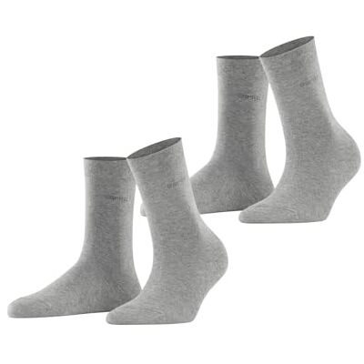ESPRIT Women's Calf Socks Grey 35 ESPRIT Women's Calf Socks Grey 35