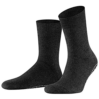 FALKE House Socks Home Pads Cotton Wool Size 35-50 Men Black Grey Many Other Colours Reinforced Hut Socks Without Pattern Breathable Pimple Print Non-Slip on the Sole 1 Pair 35-38 FALKE House Socks Home Pads Cotton Wool Size 35-50 Men Black Grey Many Other Colours Reinforced Hut Socks Without Pattern Breathable Pimple Print Non-Slip on the Sole 1 Pair 35-38