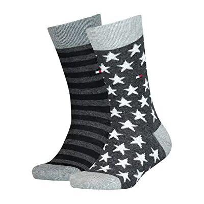 Tommy Hilfiger Men's Classic Socks, Pack of 2 (Classic Socks) black Plain, size: 47-49 Tommy Hilfiger Men's Classic Socks, Pack of 2 (Classic Socks) black Plain, size: 47-49